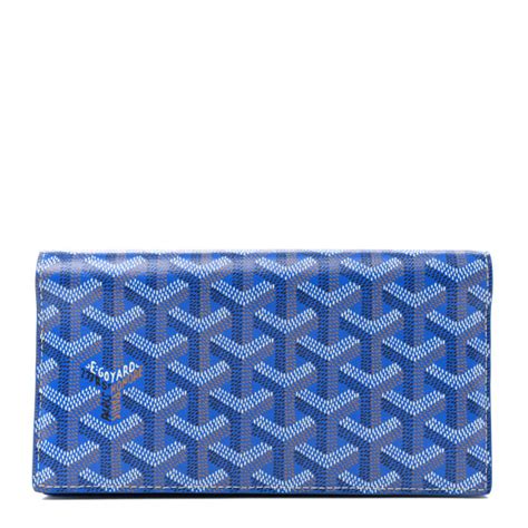 richelieu goyard|GOYARD Goyardine Richelieu Wallet Sky Blue .